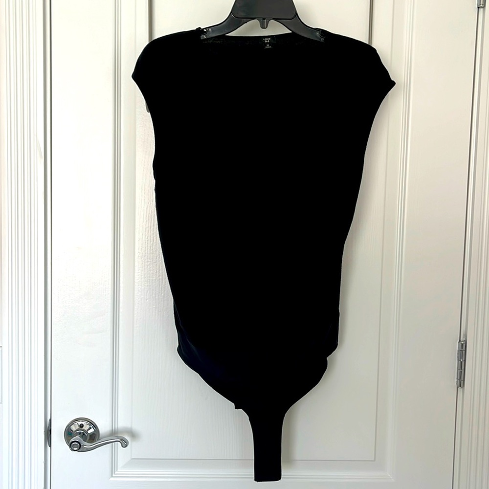 J. Crew 365 Cowl Neck Bodysuit